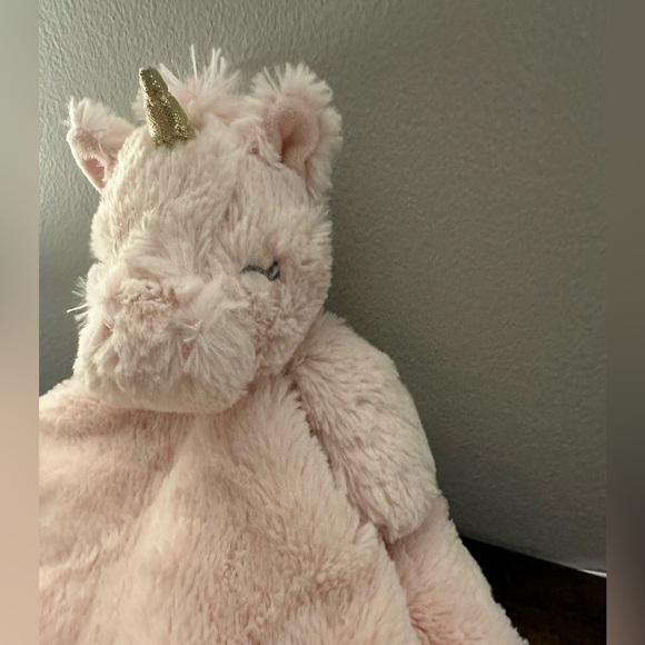 Kellytoy Lovey Plush‎ Stuffed Animal Pink Unicorn Security Blanket - Picture 3 of 5